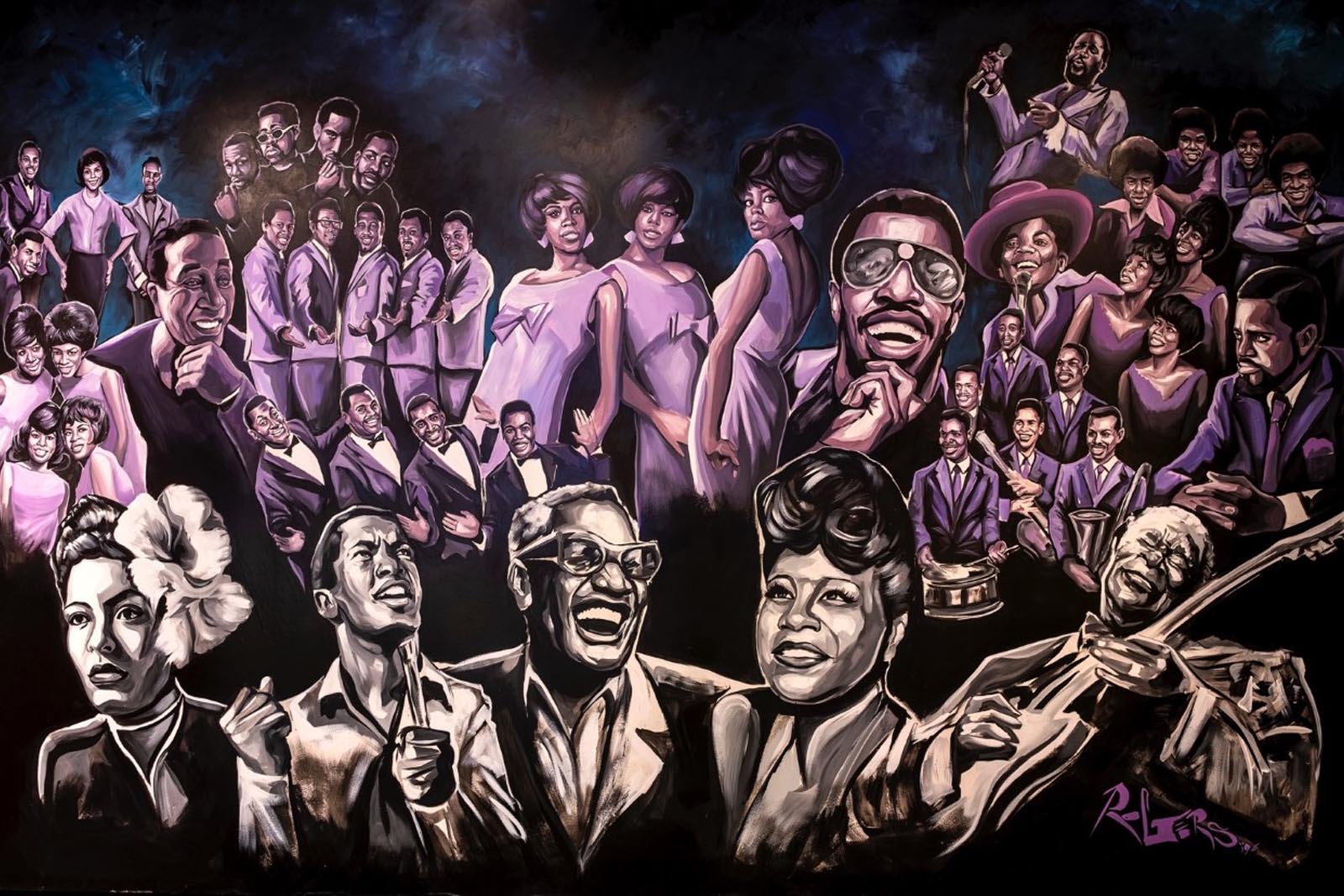 Motown Mural
